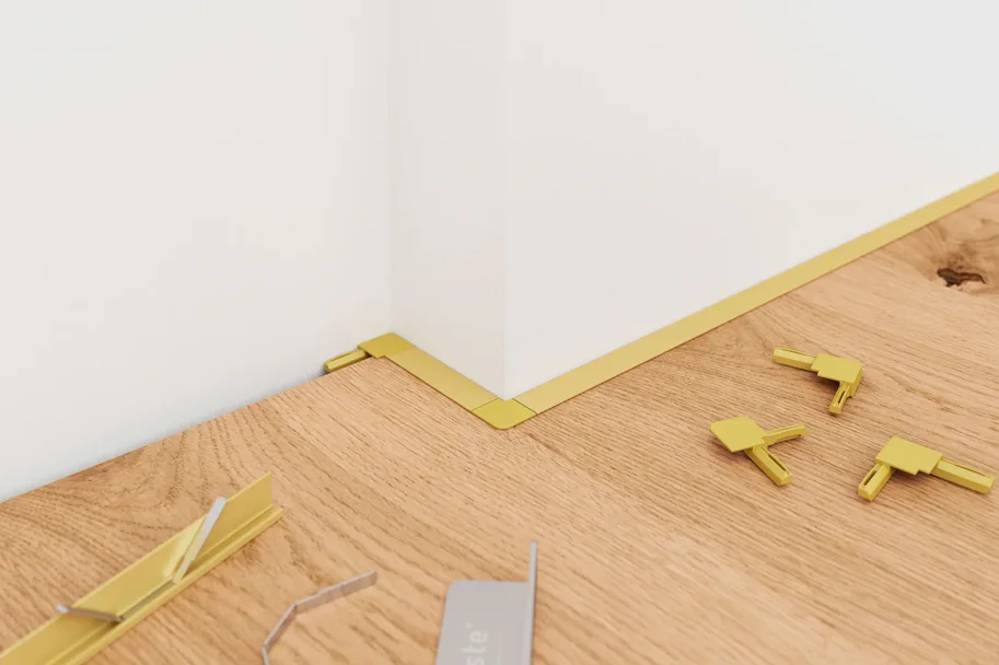 Minileiste I-CORNER für AL16X5, Gold EV3