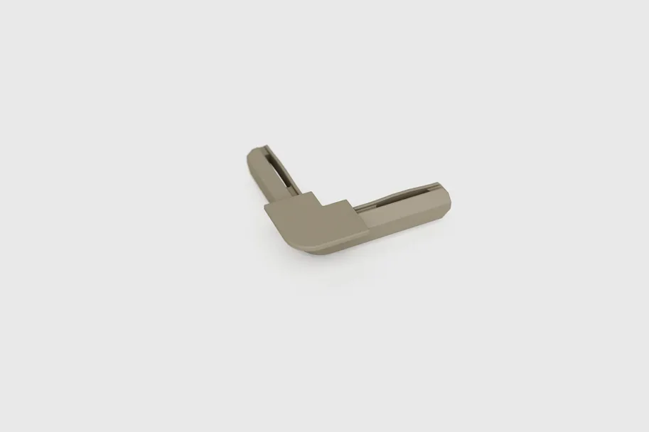Minileiste O-CORNER für AL10X5, Titan C31