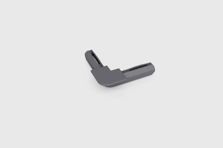 Minileiste O-CORNER für AL10X5, Anthrazit RAL 7016