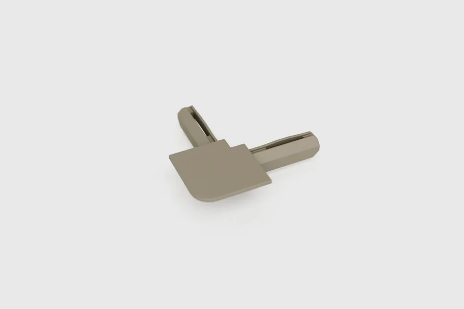 Minileiste O-CORNER für AL16X5, Titan C31