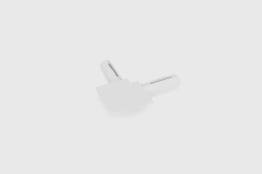 Minileiste O-CORNER für AL16X5, Weiss RAL 9016