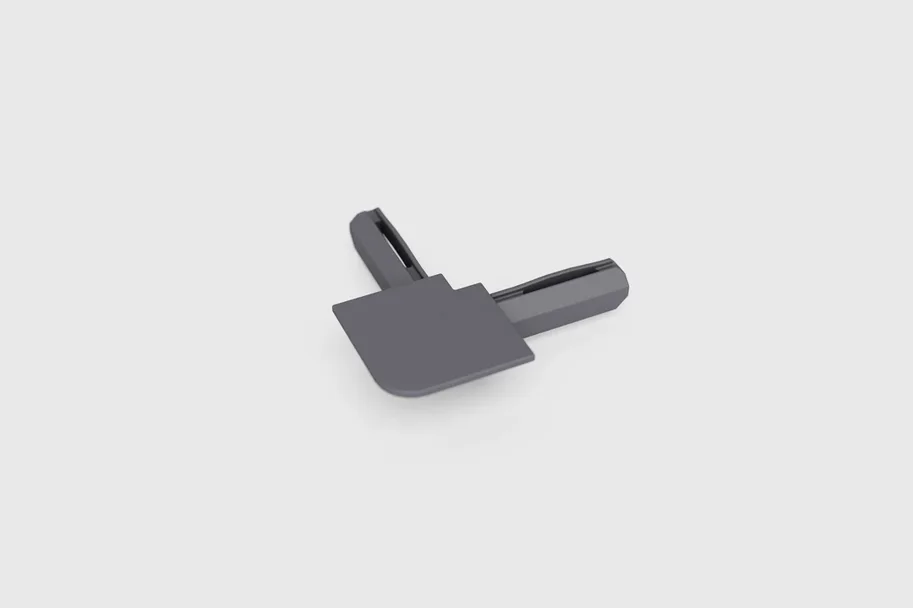 Minileiste O-CORNER für AL16X5, Anthrazit RAL 7016