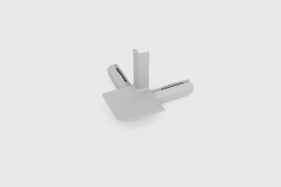 Minileiste O-CORNER für SL16X5, Silber EV1