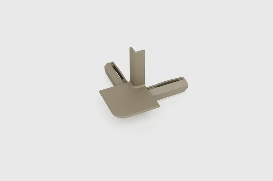 Minileiste O-CORNER für SL16X5, Titan C31