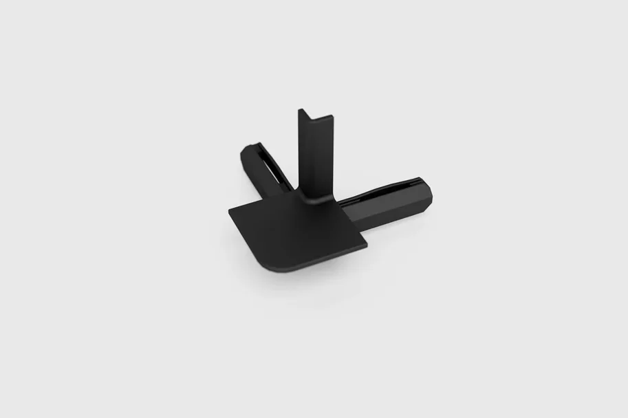 Minileiste O-CORNER für SL16X5, Schwarz C35