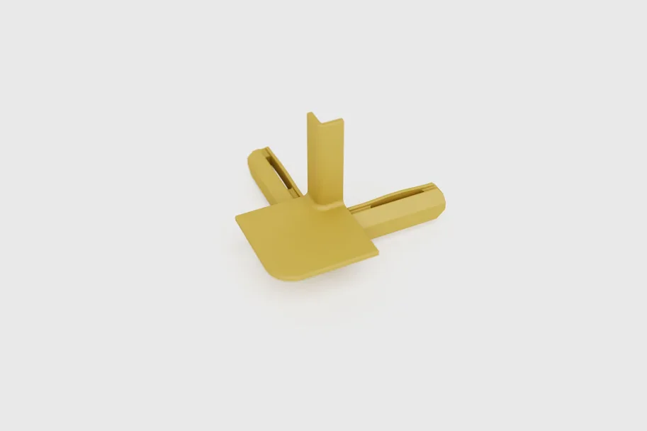 Minileiste O-CORNER für SL16X5, Gold EV3