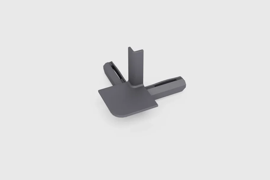 Minileiste O-CORNER für SL16X5, Anthrazit RAL 7016