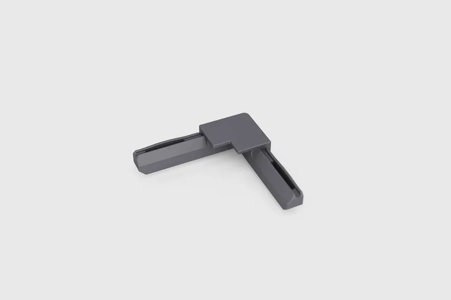 Minileiste I-CORNER für AL10X5, Anthrazit RAL 7016