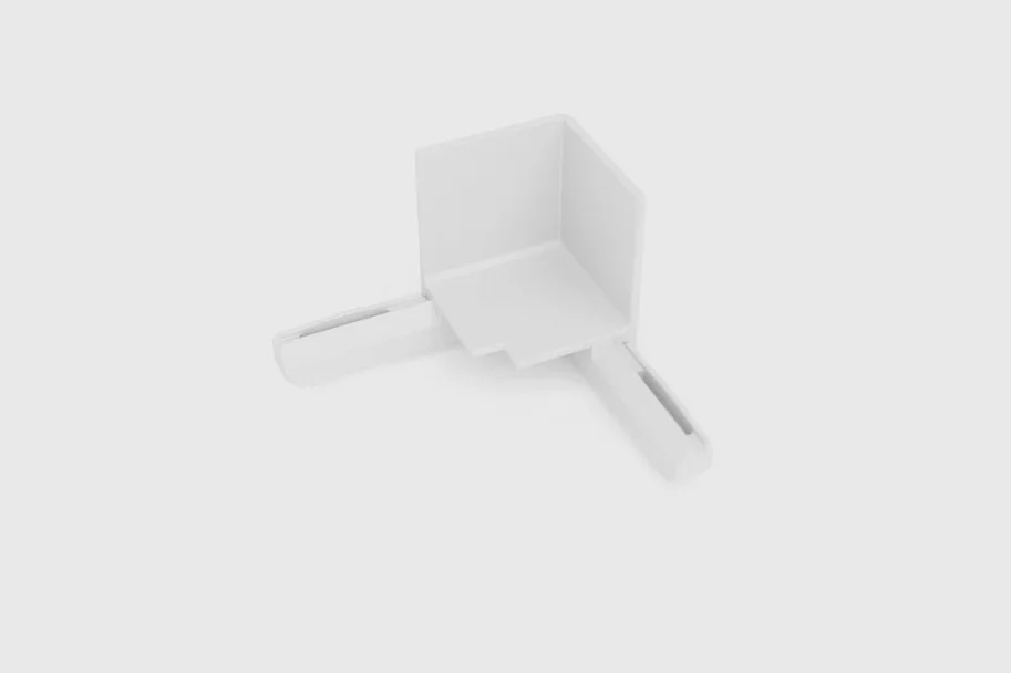 Minileiste I-CORNER für SL16X5, Weiss RAL 9016