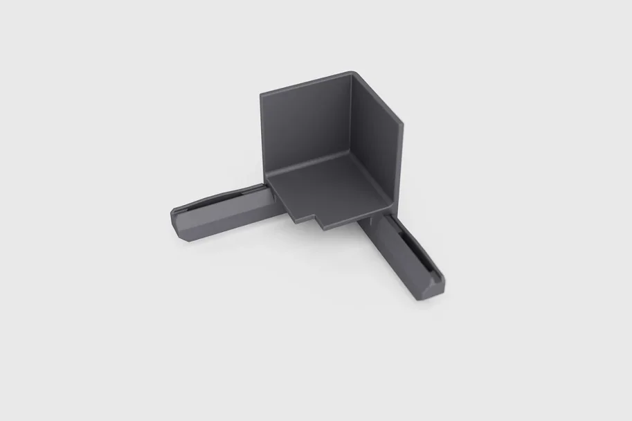 Minileiste I-CORNER für SL16X5, Anthrazit RAL 7016